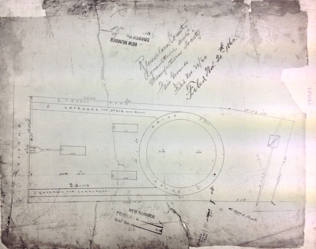 Rensselaer County Agricultural and Manufacturers Society Fair Grounds [Batestown]  Filed November 20, 1860.