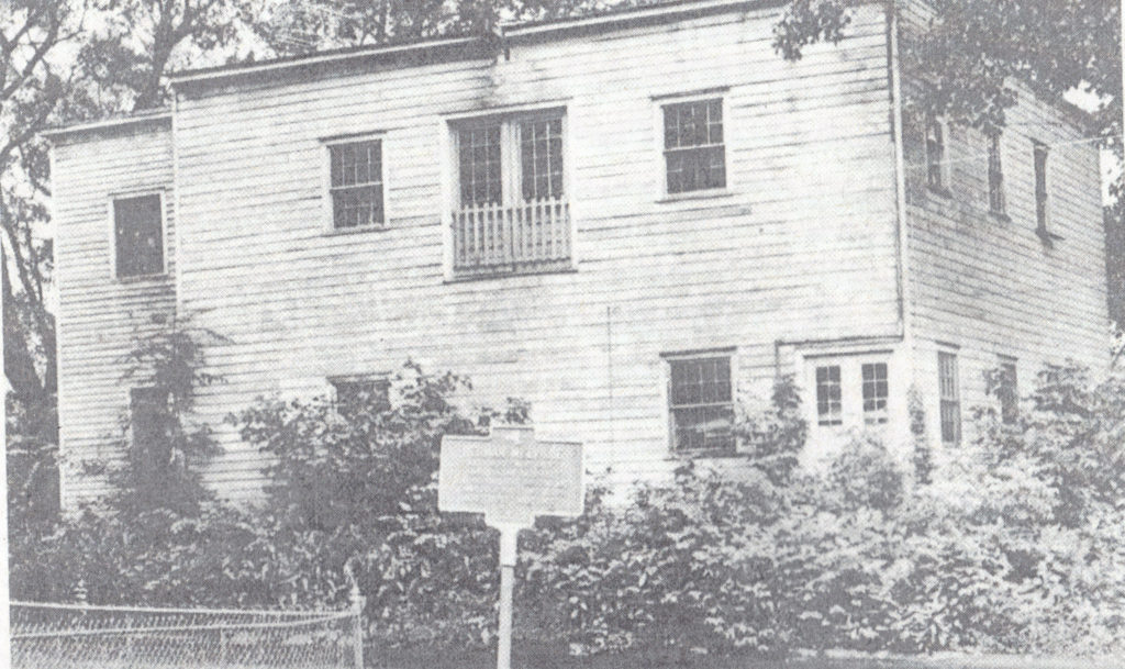 Photo of cabinet maker's or carpenter's shop town down for Herman Melville Park